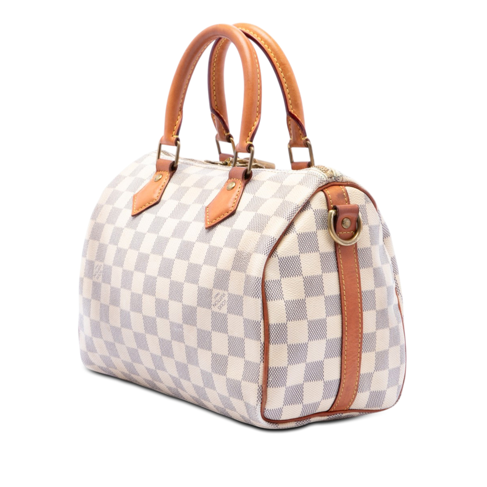 Pre-Loved Louis Vuitton Damier Azur Speedy Bandouliere 25 - Picture 2 of 6